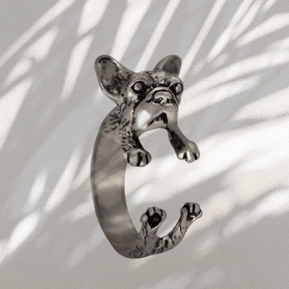 𝗡𝗘𝗪 French Bulldog Wrap Ring - Picture 5 of 5